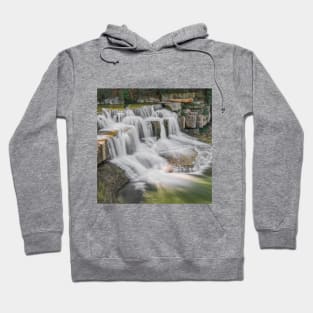 SCENERY 25 - Fresh Waterfall Landscape Nature Cliff Hoodie